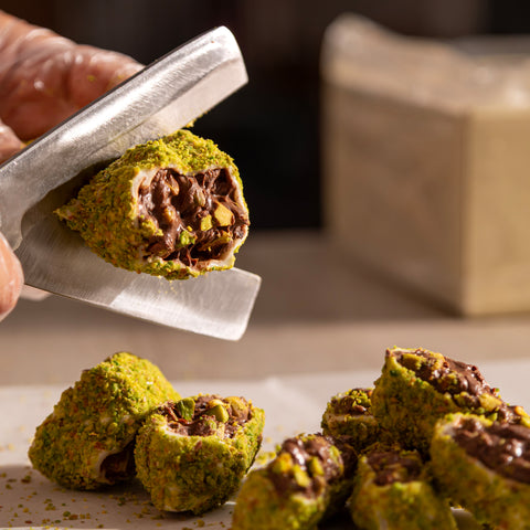 Çikolatalı Antep Fıstıklı Sarma Lokum 1250g