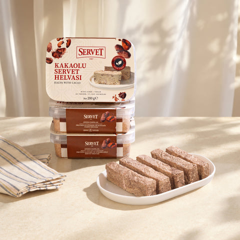 Kakaolu Servet Helvası 200g 3'lü Paket