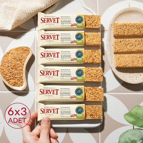 Susam Kuruyemiş Bar 20g 18'li Paket