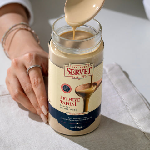 Tek Kavrulmuş Taze Servet Tahini - 500g