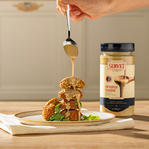 Tek Kavrulmuş Taze Servet Tahini - 500g