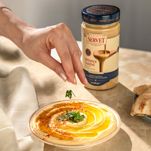 Tek Kavrulmuş Taze Servet Tahini - 500g