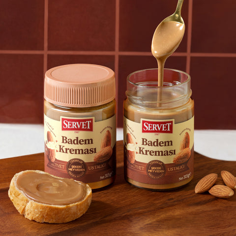 Servet Badem Kreması 315g 2'li Paket