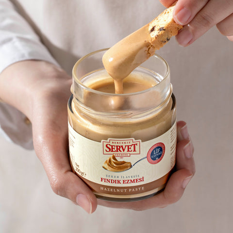 Hazelnut Paste Without Sugar Added 200g