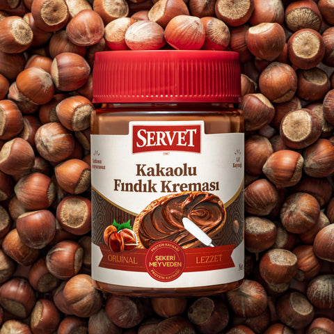 Servet Kakaolu Fındık Kreması 315g 3'lü Paket