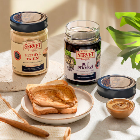 Servet Tahini 300g + Mulberry Molasses 400g