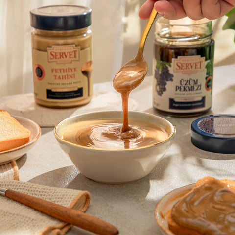 Servet Tahini 300g + Üzüm Pekmezi 400g
