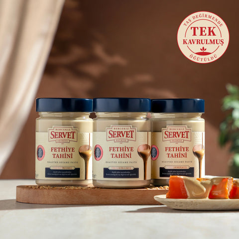 Single Roasted Fresh Servet Tahini - 300g Pack of 3