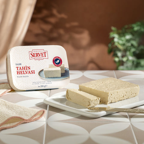Rafine Şeker İlavesiz - Sade Taze Tahin Helvası 200g