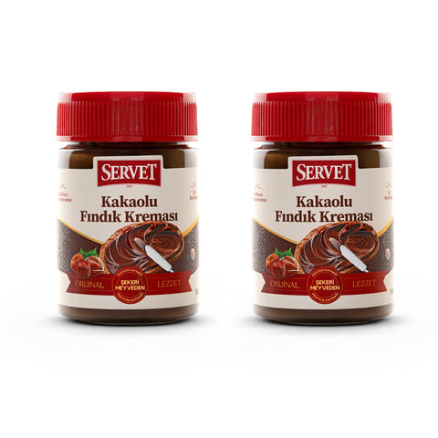 Şekeri Meyveden Kakaolu Fındık Kreması 315g 2'li Paket
