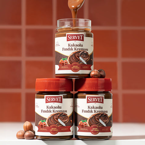 Şekeri Meyveden Kakaolu Fındık Kreması 315g 3'lü Paket