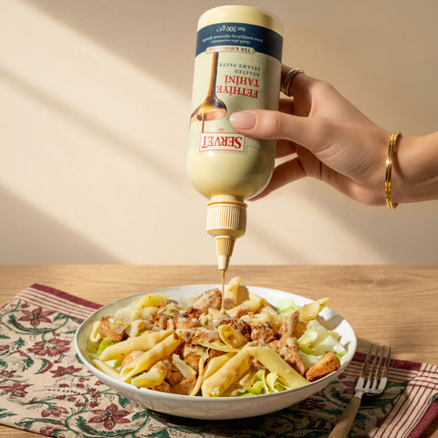 Tek Kavrulmuş Servet Tahini Pratik Sıkma Şişe- 500g