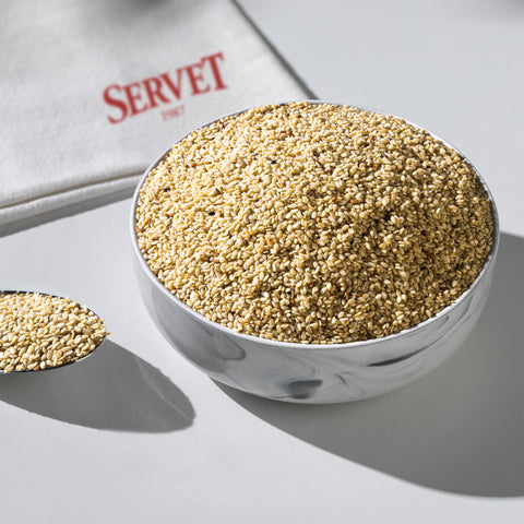 Servet Tek Kavrulmuş Altın Susam 500g