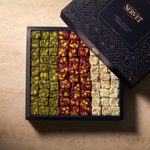 Şeker İlavesiz Karışık Çifte Kavrulmuş Lokum 1250g