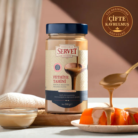 Çifte Kavrulmuş Taze Servet Tahini - 500g