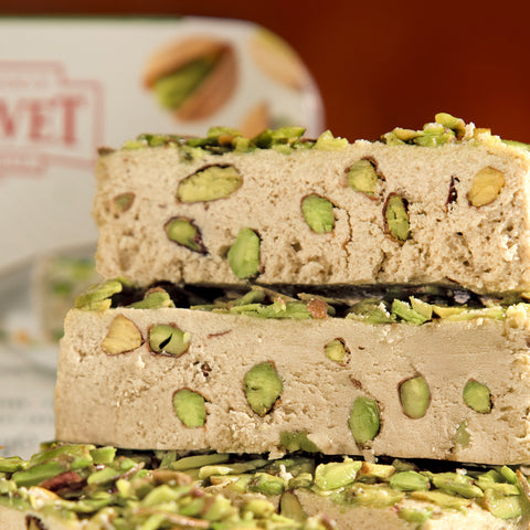 Rafine Şeker İlavesiz - Antep Fıstıklı Taze Tahin Helvası 200g