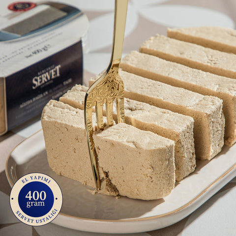 Rafine Şeker İlavesiz - Sade Taze Tahin Helvası 400g