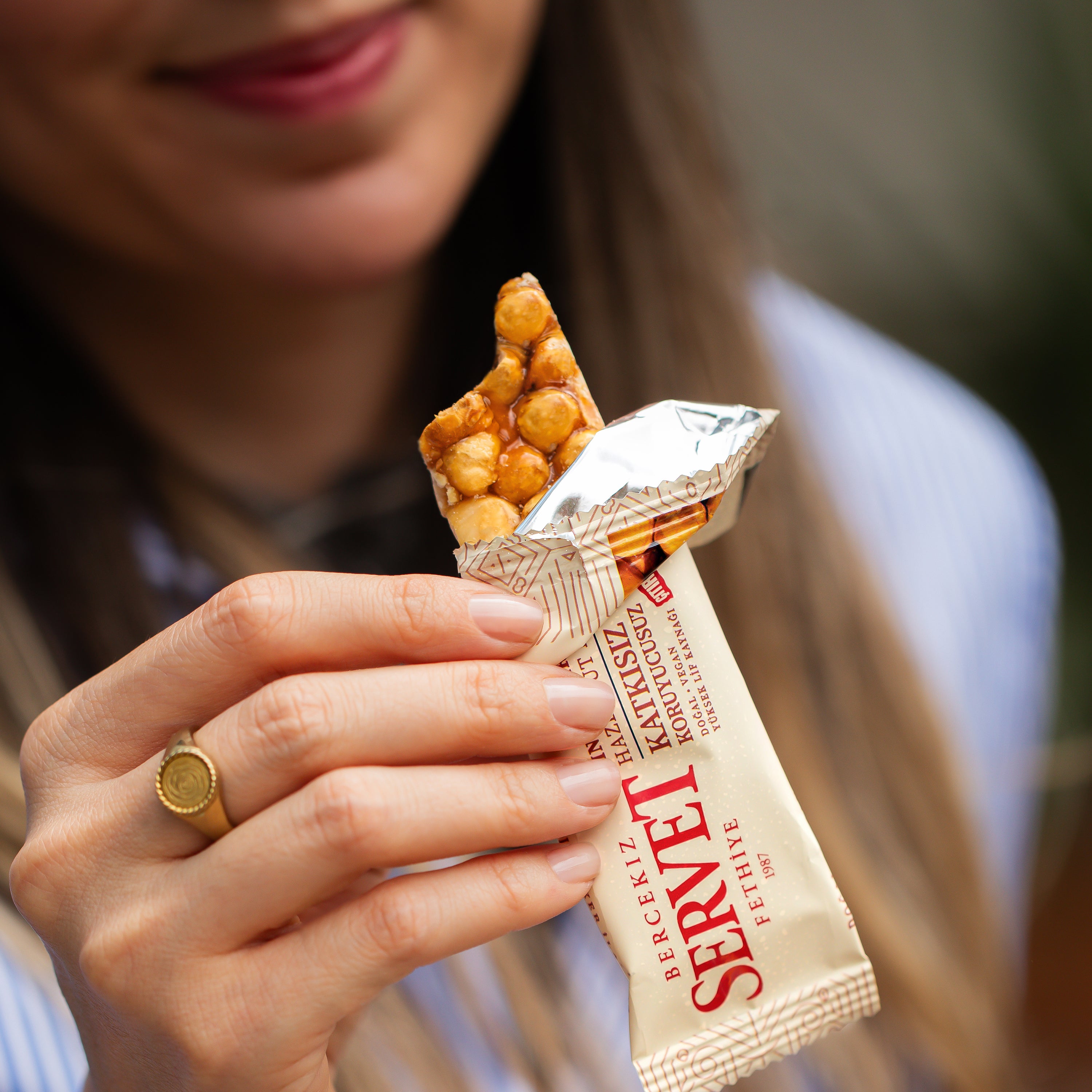 Fındık Krokan Bar 20g 6'lı Paket – Servet
