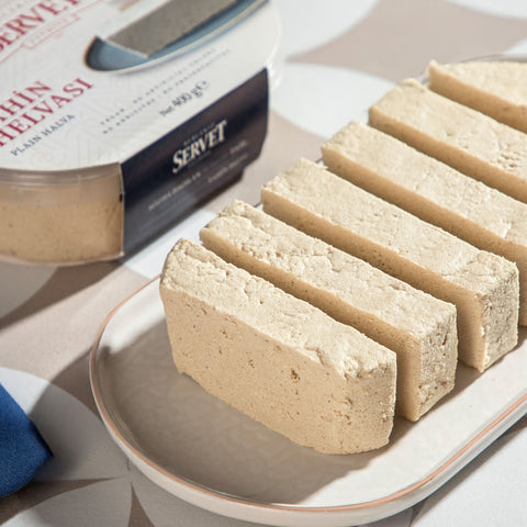No Added Refined Sugar - Plain Fresh Tahini Halva 400g