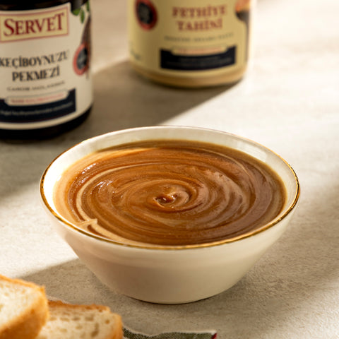 Servet Tahini 300g + Keçiboynuzu Pekmezi 400g