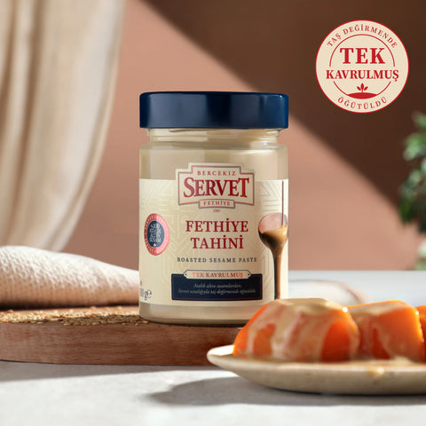 Tek Kavrulmuş Taze Servet Tahini - 300g